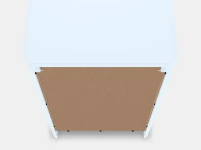 BUSUNGE Wardrobe Low-poly 3D model