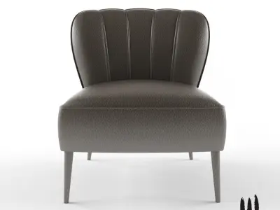 Brabbu Dalyan armchair 3D model