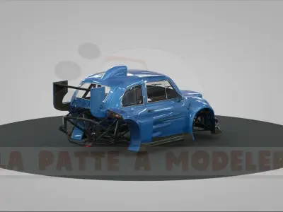 Fiat 500 HW LPAM 3D model