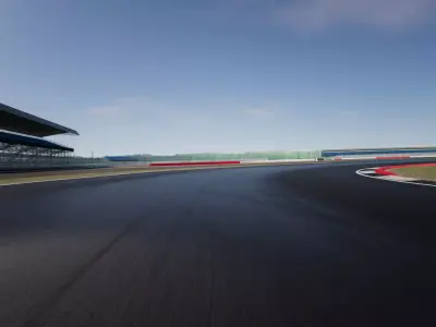 Silverstone Track 3D model