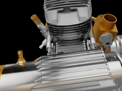Model Engine  91 v2 3D print model