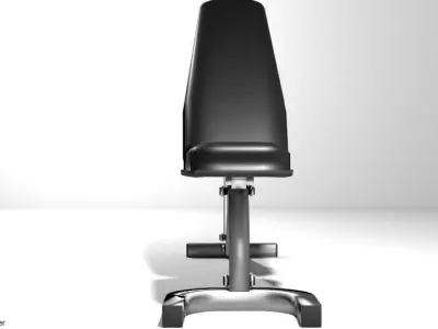 Exercise Machine Legpress Bench 3D model