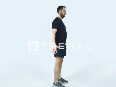 Portrait 09I Animated Rigged Sports Man Low-poly 3D model