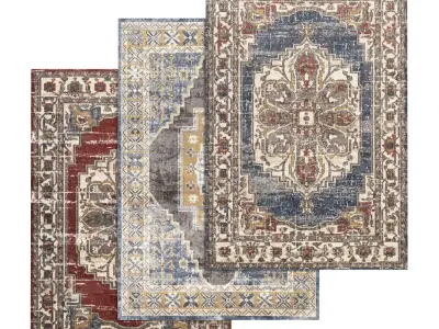 Rug Set 1500 3D model