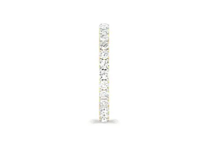Band 3dm Render Details gold diamond eternity ring 3D print model shop