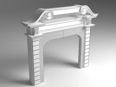 Entry Gate 3D model