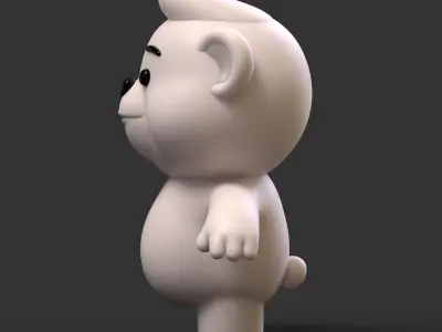 Cartoon Bear 3D model
