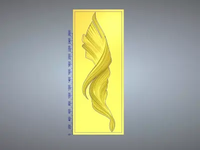 artcam cnc 3d wood  3D model