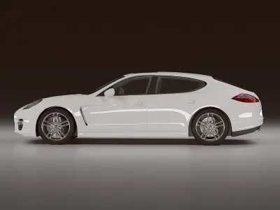 Porsche Panamera Turbo 3D model