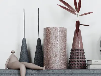 Decorative set K1 3D model