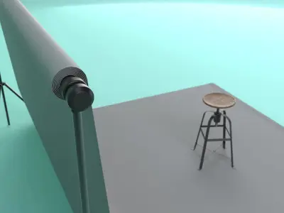 Photo Studio Backdrop 3D model