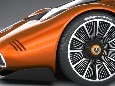 Mercedes-Benz Vision 111 Concept 2023 3D model