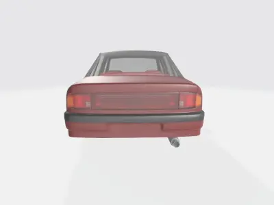 Mazda 323 familia protege or 323 interplay 3D model