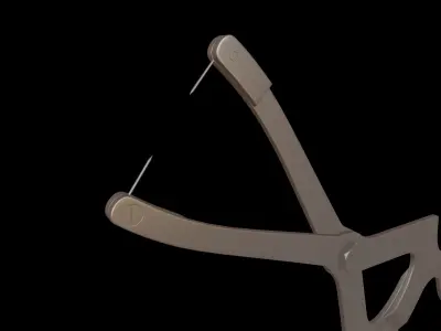 Ridge Mapping Caliper Surgical Dental 3d Model 3D model