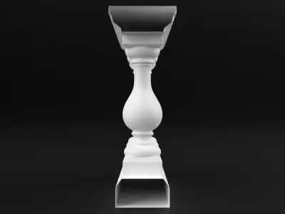 Baluster-Oxford 3D model