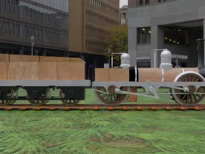 THE LABLACHE LOCOMOTIVE 3D model
