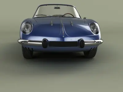 Renault Alpine A110 Convertible 3D model