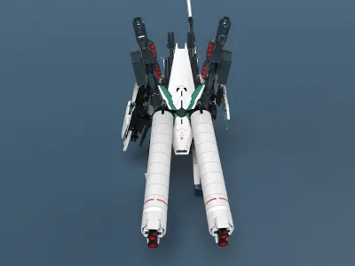 Full Armor Unicorn Gundam Editable with SolidWorks 3D model