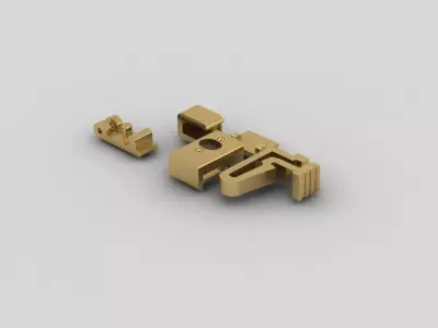  Box Clasp for Tennis 3D print model
