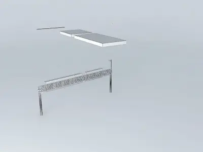 EDIT ME Freeway sign 2 Free 3D model