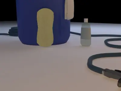 Car Wash Set 1 3D model