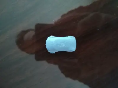 3D Printable Concept Body With Wheels That Spin Basic AAA 3D print model