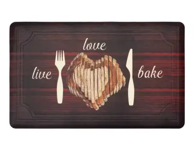 Ramm Anti-Fatigue Non-Skid Kitchen Mat Free 3D model