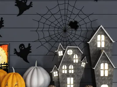 decorative set 33 3D model