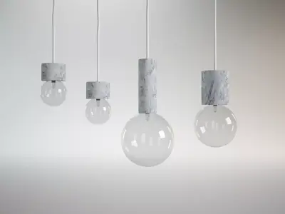 Marble Lights 3D model