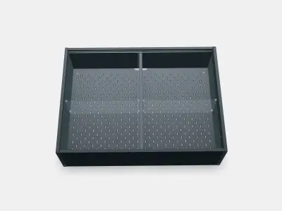 UPPSPEL Glass-door cabinet Low-poly 3D model