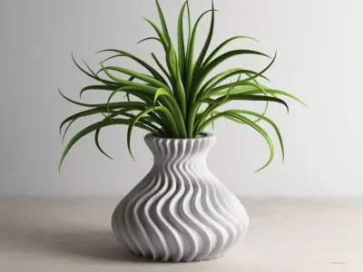 vase pot planter 3d print c15  3D print model