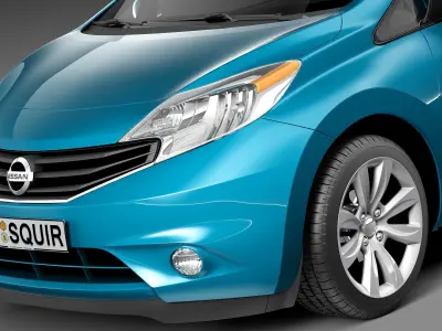 Nissan Versa Note 2014 3D model