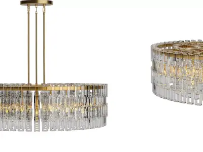 Matignon Chandelier 3D model