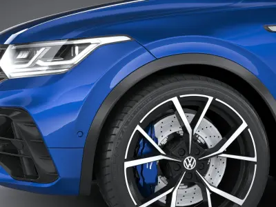 Volkswagen Tiguan R Allspace 2022 3D model