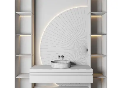 Luxury Bathroom 35 3D model