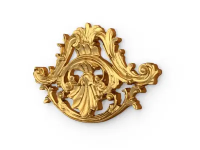 Classic decor ornament 332 3D model