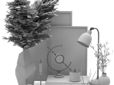 decorative 60 3D model
