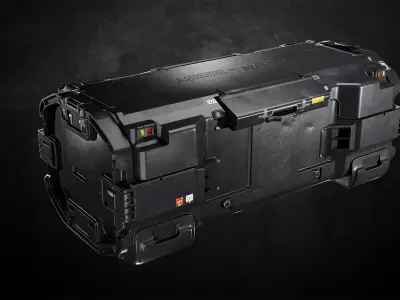 Hard Surface Game-Ready Case Low-poly 3D model