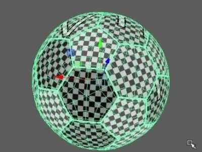 Soccer ball 3D model