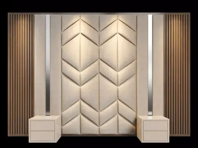 ARCHILINE Design Studio - Headboard 02 3D model