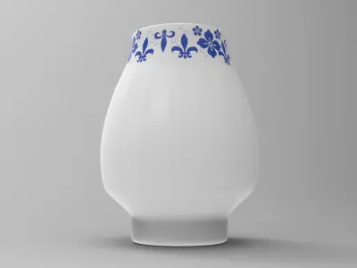 Solu Vase Low-poly 3D model