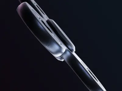 Fidget Spinner Low-poly 3D model