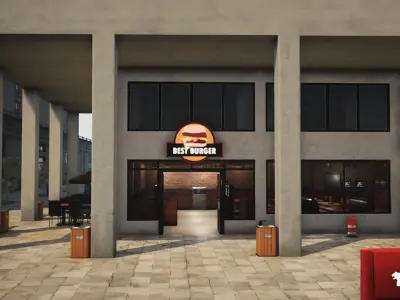 Simulation Game Environments Mega Bundle Low-poly 3D model