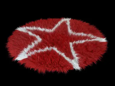 Carpet round Star 3D model