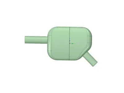 AUDI A6 3D Muffler  3D print model