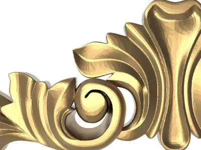  decorative pattern ready for 3D printing 3D model 259