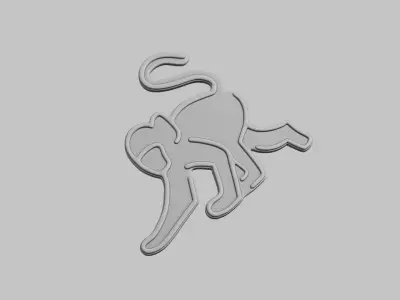 Creatures Emoji Pack 3D Printable 100 Unique Emojis 3D print model