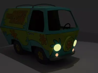 Mystery Machine 3D model