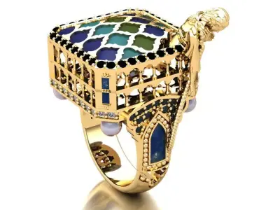 Zal and Roudabeh--orginal design 3D print model