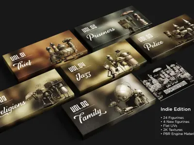 Machinarium Indie Edition Low-poly 3D model